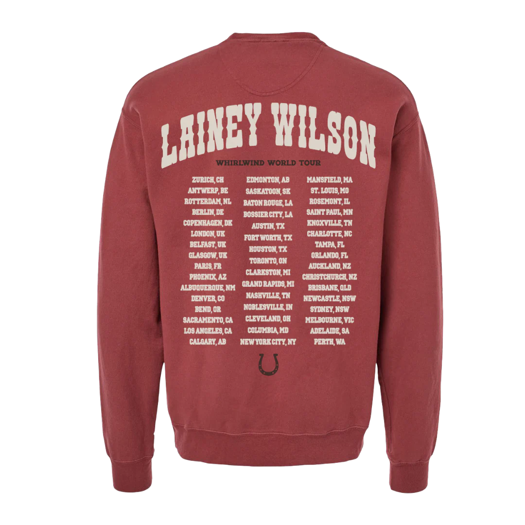 Whirlwind World Tour Billboard Crewneck - Image 3