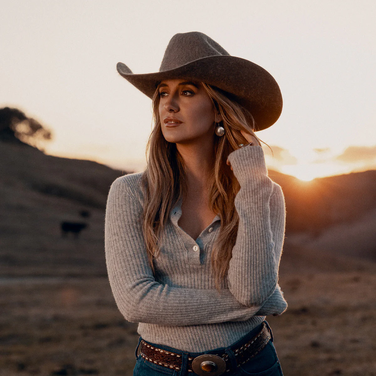 Silver Bullet Proof Western Hat - Image 2