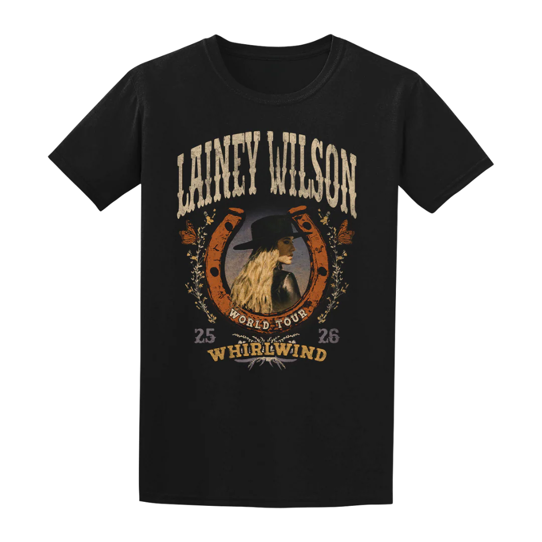 Whirlwind World Tour Horseshoe T-Shirt - Image 3